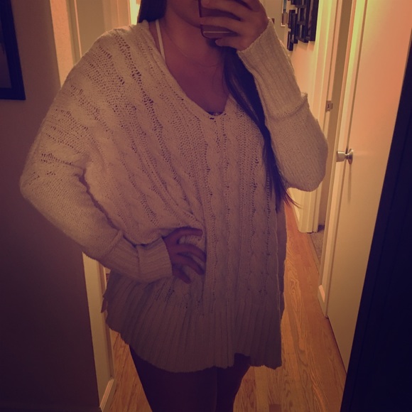 Free People Cable Knit Sweater 🍂🍁