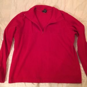 GAP fleece red pullover