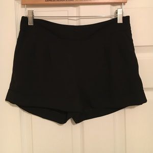 Black express shorts