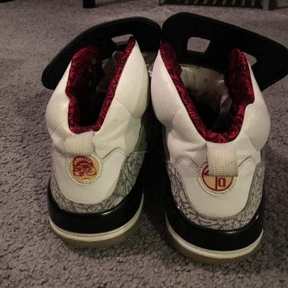 Jordan '2007 Spizike White Cement - Picture 3 of 4