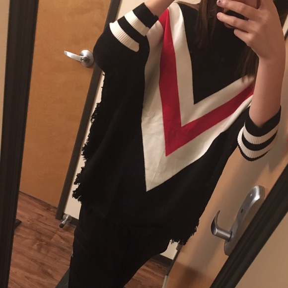 Batwinged sweater