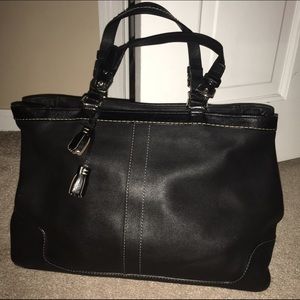 Coach oversized vintage shoulder bag/satchel