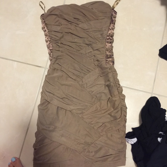 Gold beautiful wedding guest dress