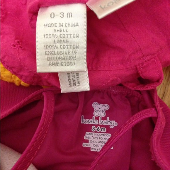 Pink and Orange Floral Swimsuit - Picture 5 of 16