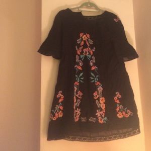 Free people embroidered dress