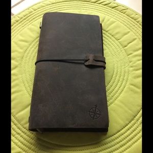 Wanderings Leather Notebook Journal