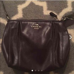 Plum Coach Purse