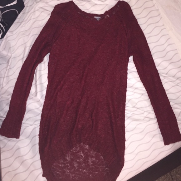 Red sweater