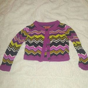 Missoni for Target toddler cardigan
