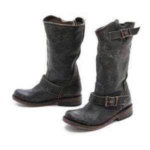 FREEBIRD by Steven Crosby Flat Buckle Boots