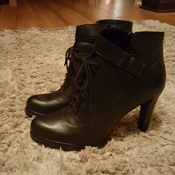 French Connection Lace up Bootie