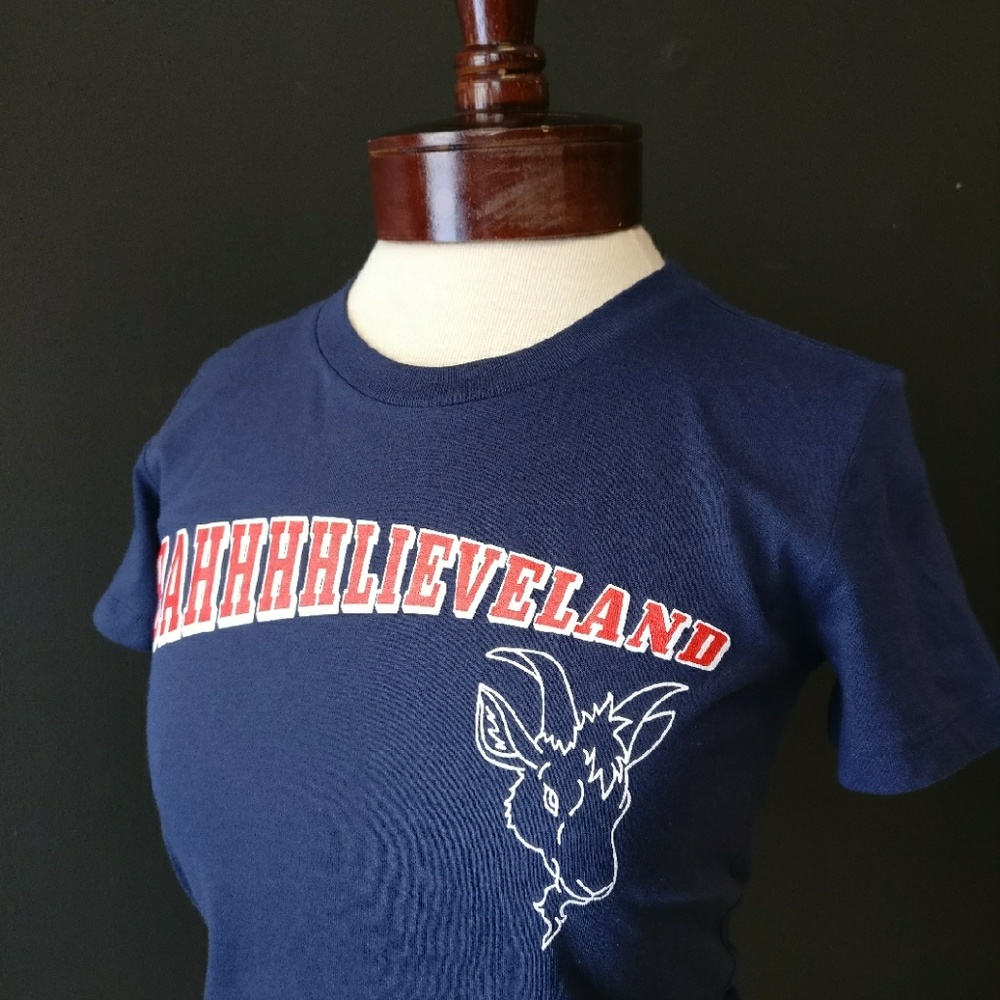 Unisex Bahhhhlieveland Cleveland Indians Bella T - Picture 3 of 5