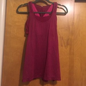 Lululemon tank with bra