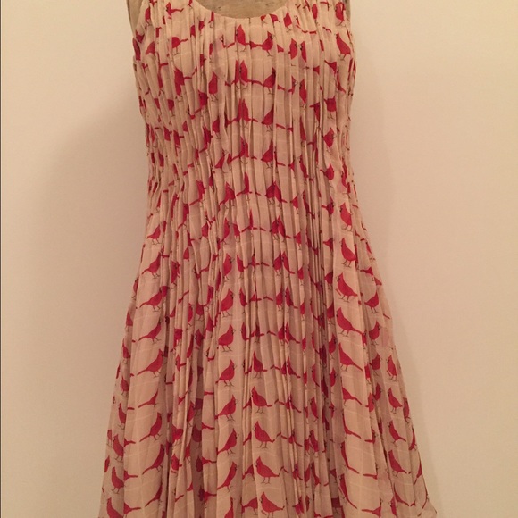 Herion Cardinal Dress with Silk Lining