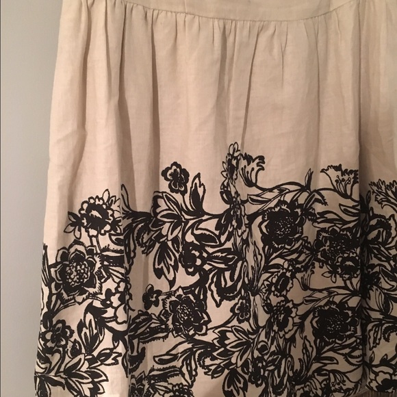 LOFT floral beige dress - Picture 4 of 4