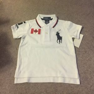 Infant RL polo mesh shirt CANADA