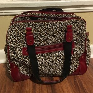 Work bag with laptop case.