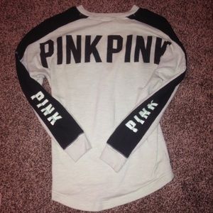 Oversized PINK top Victoria's Secret