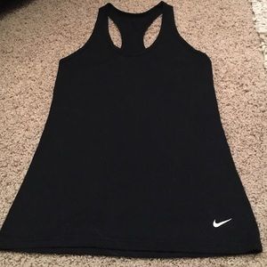 Nike drifit "loose fit" racer back tank.