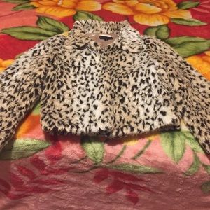 Small faux fur jacket