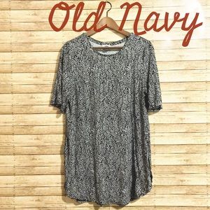 Boho Chic Comfy Floral Tunic w/split side Seam