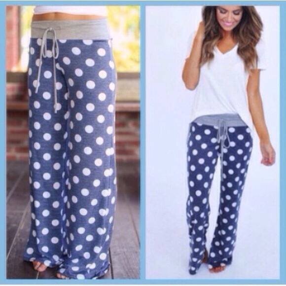 Polka Dot Loungers Two Tone MOCHA - Picture 2 of 4