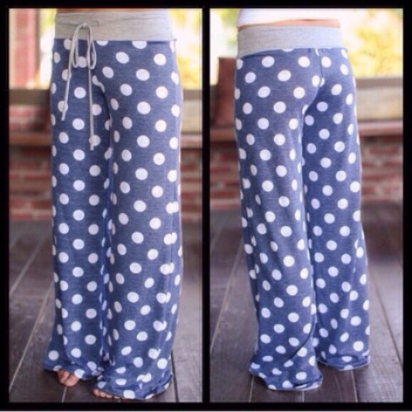 Polka Dot Loungers Two Tone MOCHA - Picture 3 of 4