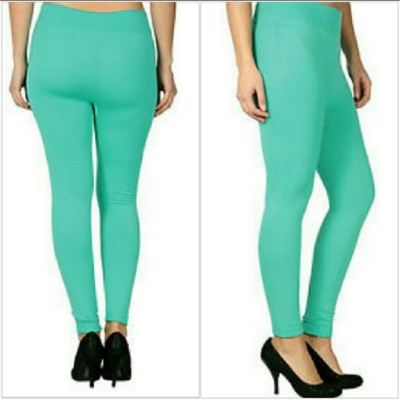 FLEECE LINED LEGGINGS - NEW - Picture 2 of 4