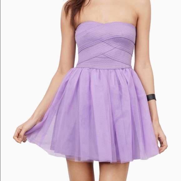 Purple tutu Tobi dress - Picture 1 of 4