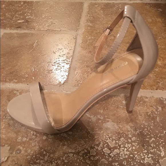 Express Nude Heeled Sandal