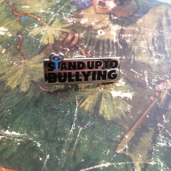 SOLD______Stand up to bullying pin