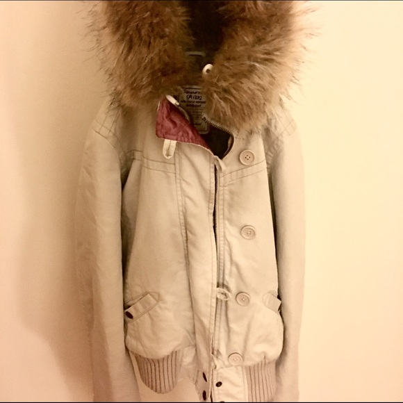 Abercrombie (Detachable) Fur Jacket