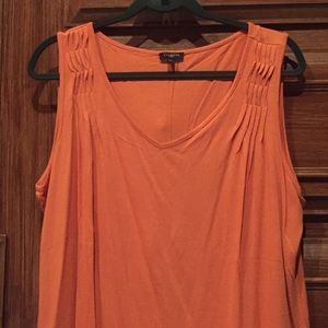 Orange Talbots Tank w/ Detailing on Shoulder