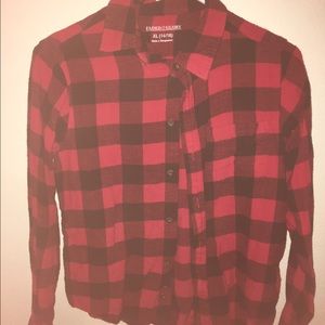 Red and black flannel