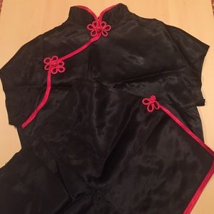 Vintage Hot Topic Asian Top and Skirt