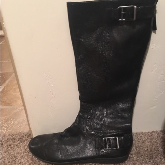 ***Reduced***Nine West Black Riding Boots