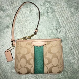 Authentic COACH wristlet
