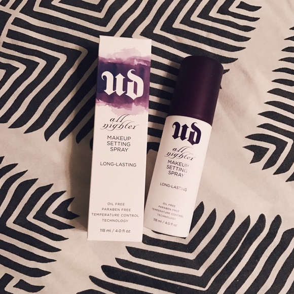 urban decay all nighter makeup setting spray