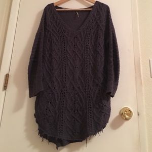 Free People oversized sweater