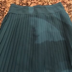 J crew pleated midi