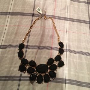 Black chunky necklace !