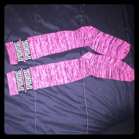 PINK Knee Socks