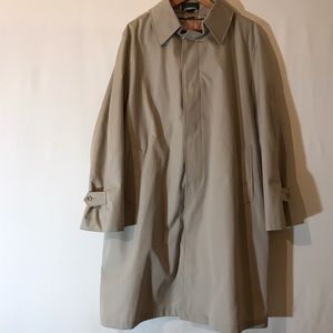 Vintage Hill & Archer Balmacaan Style Raincoat