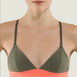 * RARE * LULU LEMON LIVE NATURAL BRA🍋💦