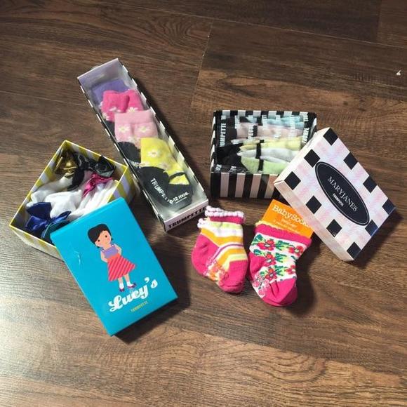 Trumpette Baby Girl Sock Bundle ~ 18 Pairs!