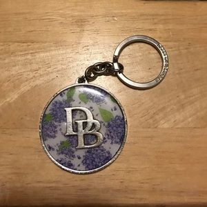 Dooney & Bourke Hydrangea Keychain