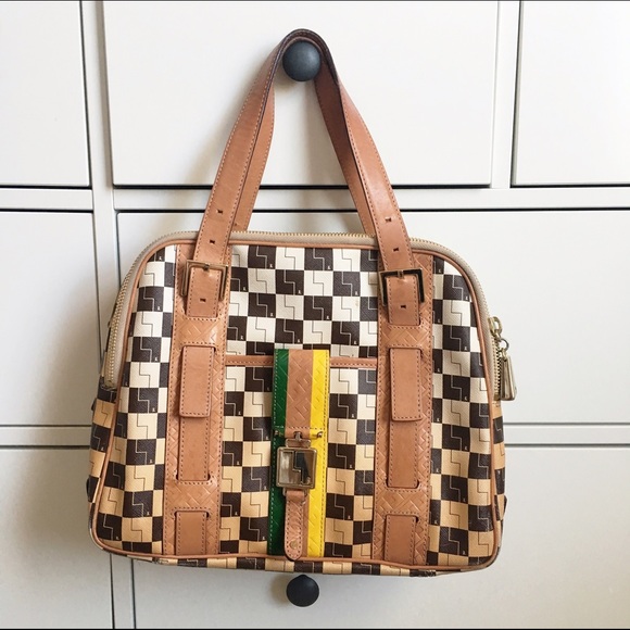 L.A.M.B. Oxford checkerboard