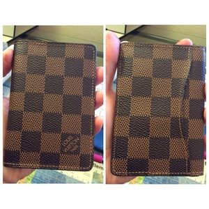 AUTHENTIC LOUIS VUITTON POCKET ORGANISER