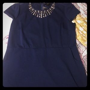 Cute blue studded dress!