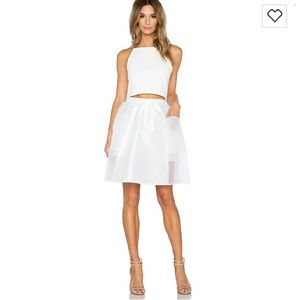 Vivian chan white Skirt NWOT